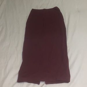 American Apparel High Waisted Midi Skirt